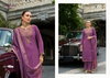 Ibadat By Lily And Lali Chinon Silk Kurti With Bottom Dupatta Exporters In India